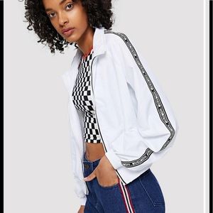 SHEIN Raglan Sleeve Jacket